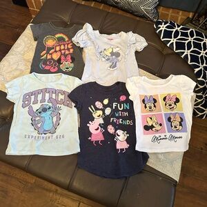 Sold! Disney and Peppa Pig Graphic T-Shirts
